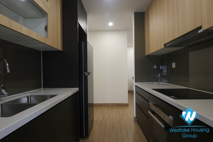 A brand new 2 bedroom with good view apartment for rent in Skypark Cau Giay.